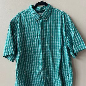 Big & Tall Men's Carhartt short-sleeved button up 2XL. No imperfections.